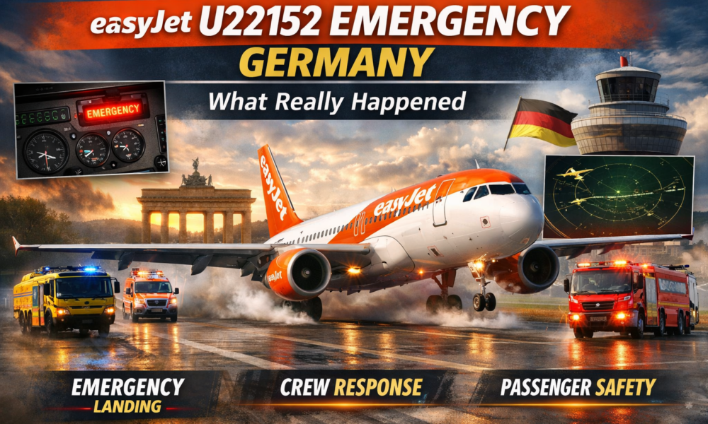 easyjet u22152 emergency germany