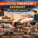 easyjet u22152 emergency germany