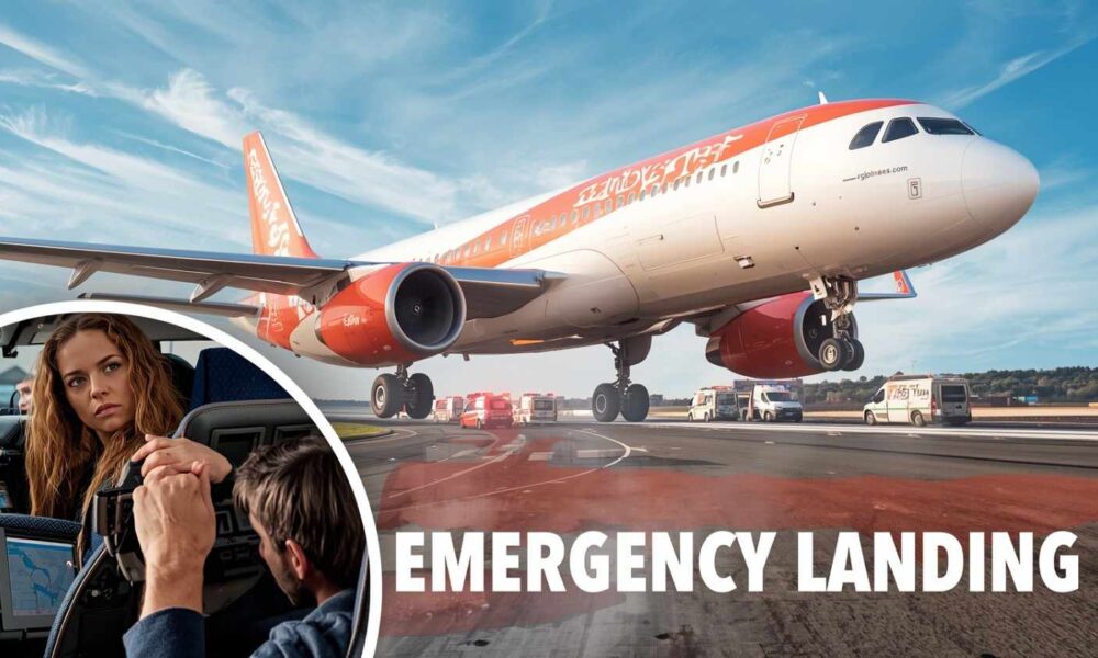 easyjet flight u24429 emergency