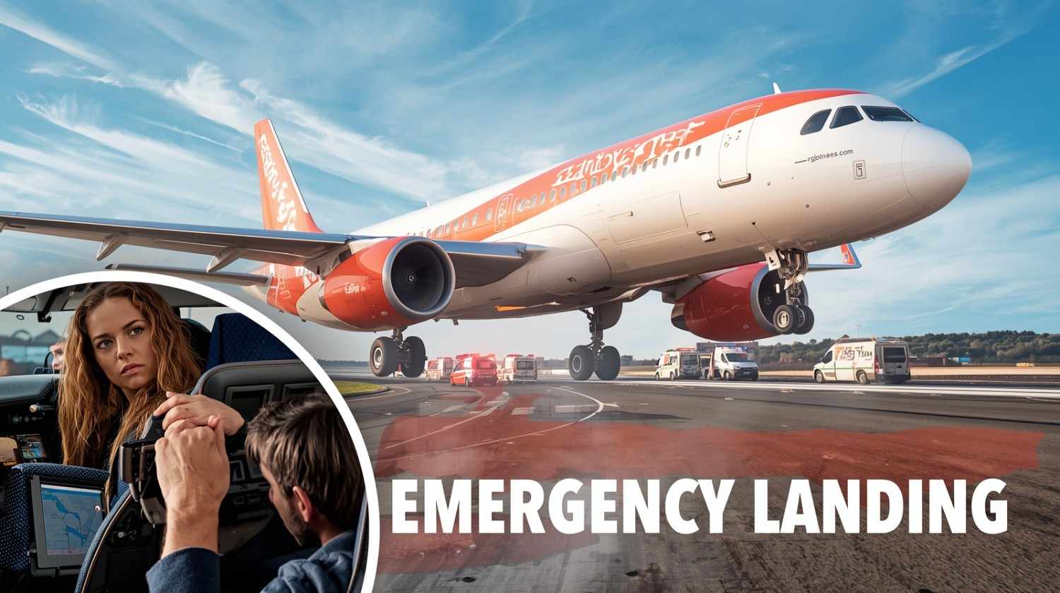 easyjet flight u24429 emergency