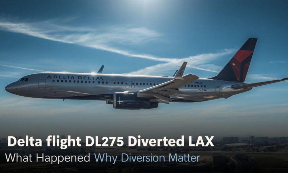 delta flight dl275 diverted lax
