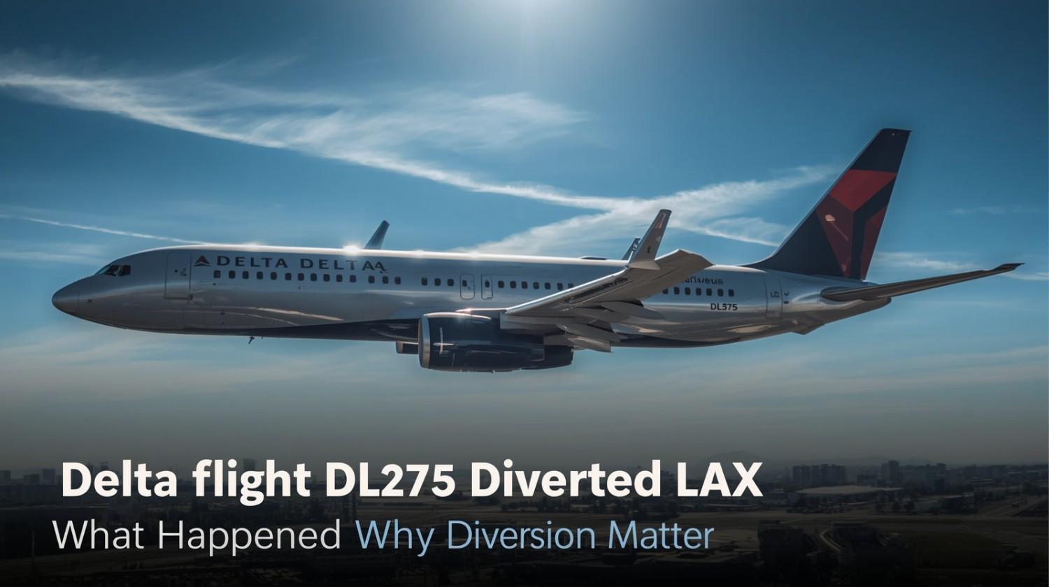 delta flight dl275 diverted lax
